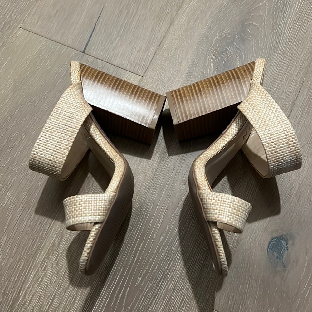 Shein straw heels